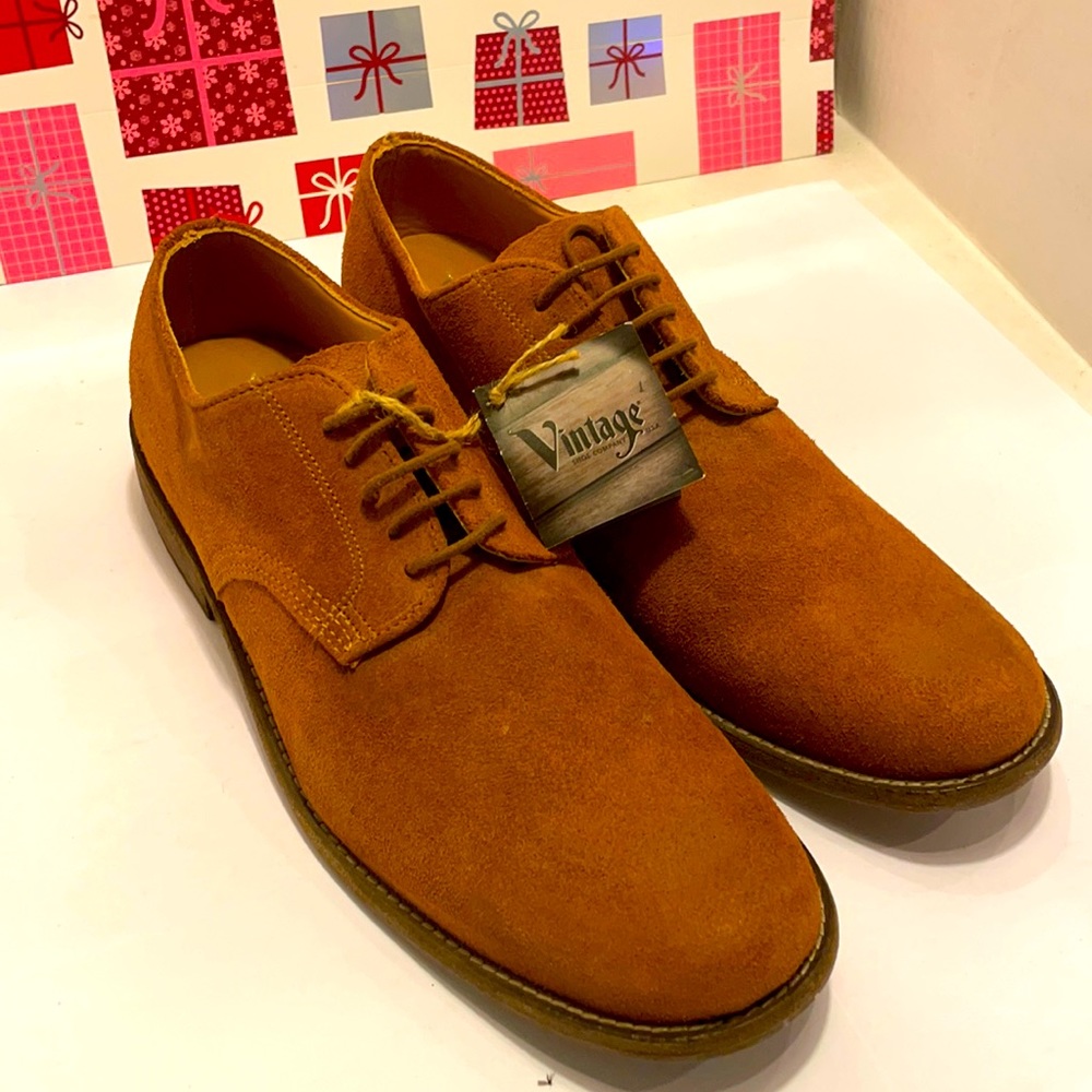 NWT Vintage Shoe Company Men Formal Leather Shoes - Picture 2 of 16